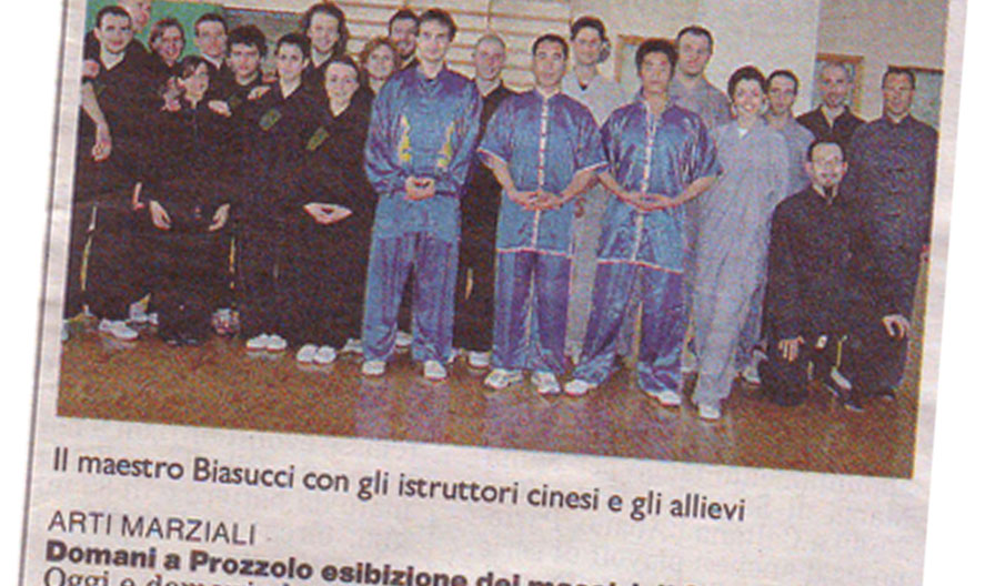 Shaolin a Prozzolo: gran finale con i maestri cinesi